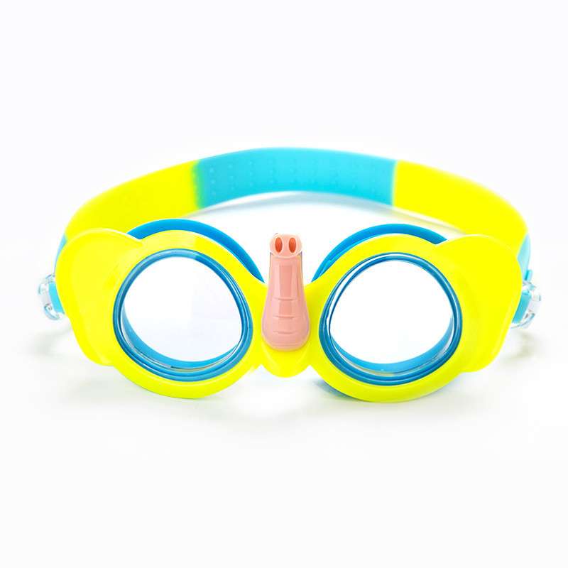 Laste ujumisprillid Armsad loomakujulised Panda prillid HD vee- ja udukindlad ujumisprillid kõrvatroppidega