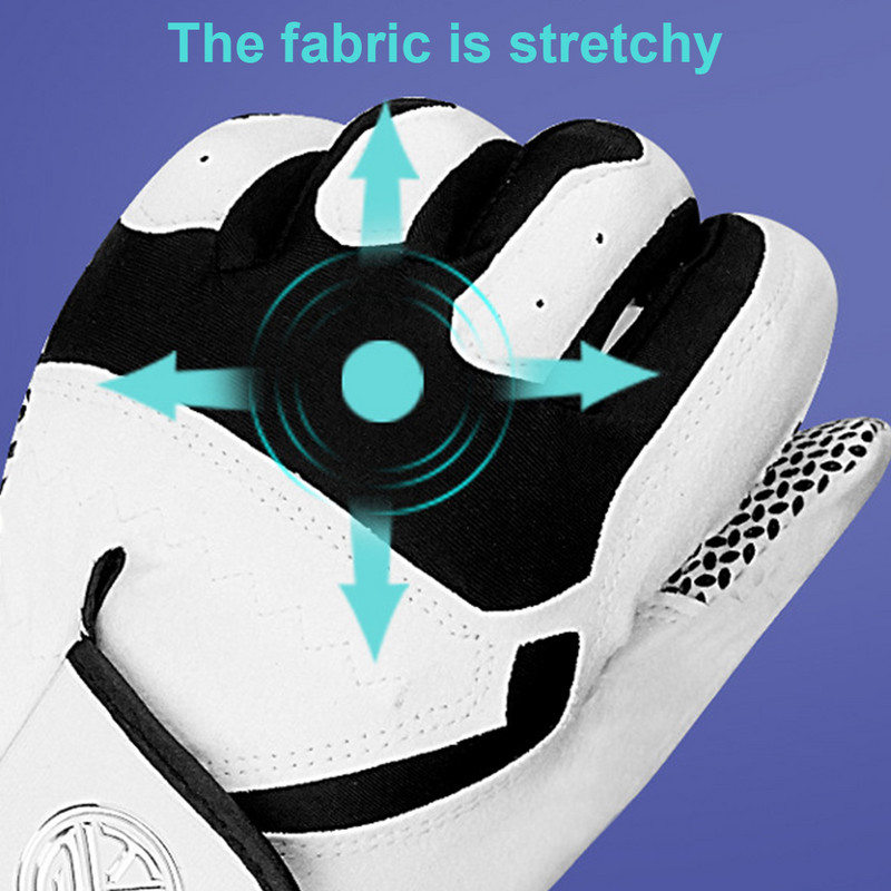 1 tk vasaku parema käe golfikindad, meeste libisemisvastased mikrokiust elastsed hingavad labakindad golfikaitsekindad välispordiks