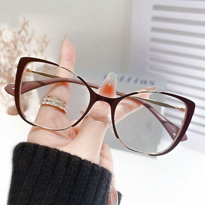Γυαλιά Anti-Blue Light Γυναικεία Ανδρικά Υπερμεγέθη οπτικό πλαίσιο Προστασία ματιών Εξαιρετικά ελαφριά γυαλιά οράσεως Γυαλιά γραφείου Γυαλιά υπολογιστή Γυαλιά