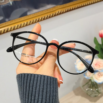 2023 m. Nauji Kompiuterio akinių rėmeliai Moteriški Vyriški Anti Blue Light Apvalūs akiniai Blokuojantys akiniai Optiniai akiniai Akiniai