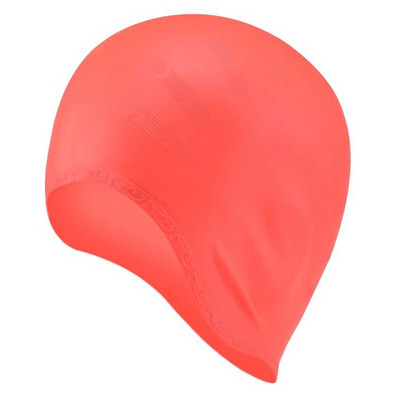 Kapa za plivanje Silikonska vodootporna kapa za plivanje za muškarce, žene, odrasle, djecu, duga kosa, šešir za bazen s štitnikom za uši, oprema za ronjenje