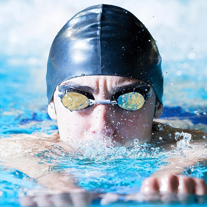 Ujumismüts Silikoonmaterjal Suure suurusega Unisex surfimüts elastne veekindel rebenemiskindel kukkumisvastane sukeldumismüts sportimiseks