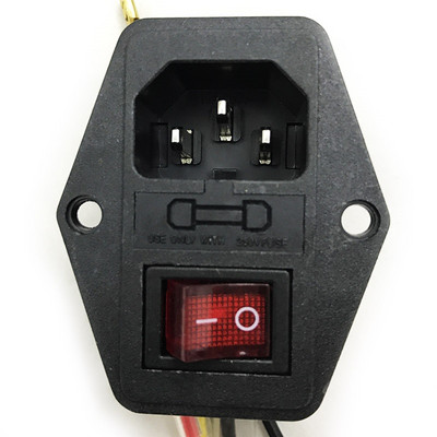 Jamma Switcher Socket Θηλυκό βύσμα Pandora Ac Adapter Boton Τροφοδοτικό με ασφάλεια για μηχάνημα Arcade