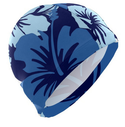 Suaugusiesiems skirtos moteriškos vyriškos plaukimo kepuraitės su spausdintu raštu nardymo kepurės, patogios vandeniui atsparios didmeninės kainos plaukimo įranga