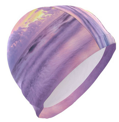 Suaugusiesiems skirtos moteriškos vyriškos plaukimo kepuraitės su spausdintu raštu nardymo kepurės, patogios vandeniui atsparios didmeninės kainos plaukimo įranga