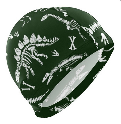 Suaugusiesiems skirtos moteriškos vyriškos plaukimo kepuraitės su spausdintu raštu nardymo kepurės, patogios vandeniui atsparios didmeninės kainos plaukimo įranga