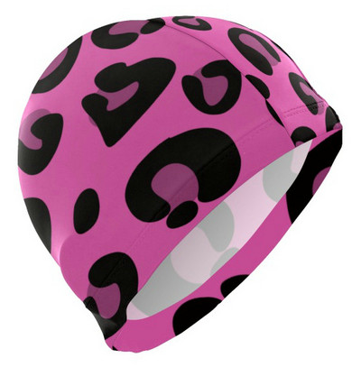 Suaugusiesiems skirtos moteriškos vyriškos plaukimo kepuraitės su spausdintu raštu nardymo kepurės, patogios vandeniui atsparios didmeninės kainos plaukimo įranga