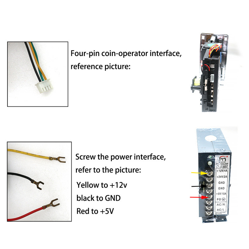 Cabl de sârmă Jamma, 28 pini, cu 6 butoane, Joystick stil Happ, cablu de conectare pentru monede, pentru mașină de jocuri video arcade VGA LCD DIY
