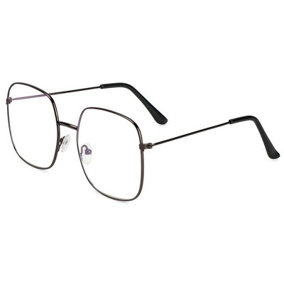 Računalne naočale Anti-UV Vintage četvrtaste naočale Naočale protiv plave svjetlosti Naočale s metalnim okvirom Prevelike naočale