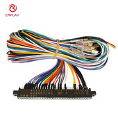 Arcade JAMMA 28/56 pini 2.8/4.8mm Cablaj de cablu pentru interfață Cabinet Cablu 140 cm Cablu PCB pentru consolele de jocuri Arcade Pandora 5V&12V