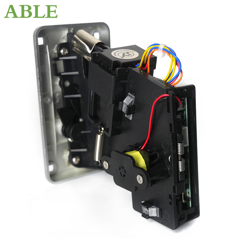 JY-100F LED mitme elektroonilise mündiaktseptori protsessori võrdlus mündivalija mitme mehhanismiga arkaadplaadistuspaneel