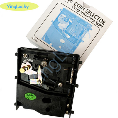 1 vnt. nuleidžiamo įdėjimo tipo mechaninis monetų parinkiklis, monetomis valdomam prekybos automato monetų priėmėjui