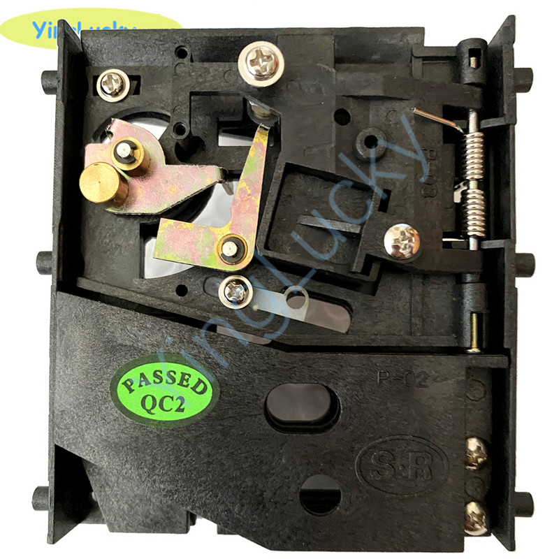 1 vnt. nuleidžiamo įdėjimo tipo mechaninis monetų parinkiklis, monetomis valdomam prekybos automato monetų priėmėjui