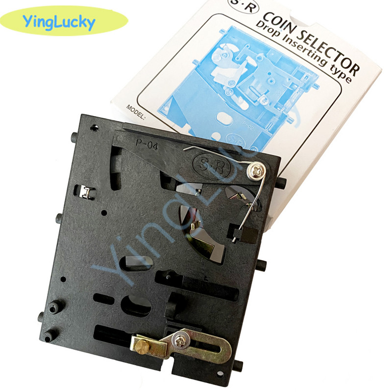 1 vnt. nuleidžiamo įdėjimo tipo mechaninis monetų parinkiklis, monetomis valdomam prekybos automato monetų priėmėjui