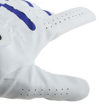 1 τμχ Γάντι γκολφ Μπλε Λευκό Χρώμα Γάντια Γκολφ με αναπνεύσιμο ανθεκτικό υλικό κορυφαίας ποιότητας Αθλητικά γάντια γκολφ για ανδρικό αριστερό χέρι προμήθειες γκολφ