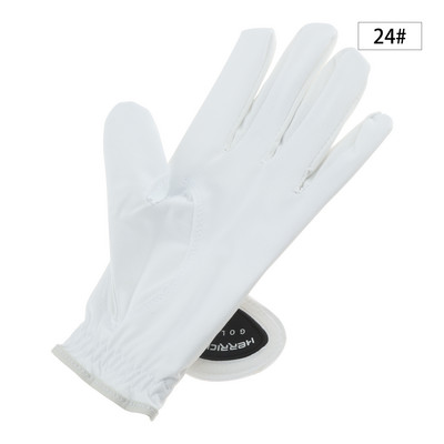 1vnt mėlynos baltos spalvos golfo pirštinės, kvėpuojančios, patvarios aukščiausios kokybės medžiagos golfo sportinės pirštinės, skirtos vyrų kairiosios rankos golfo reikmenims