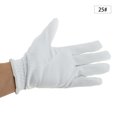 1vnt mėlynos baltos spalvos golfo pirštinės, kvėpuojančios, patvarios aukščiausios kokybės medžiagos golfo sportinės pirštinės, skirtos vyrų kairiosios rankos golfo reikmenims