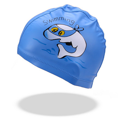 Armas laste ujumismüts Veekindel kõrge elastne kõrvakaitse Ujumismüts poistele Tüdrukutele Multifilmide ujumistarvikud