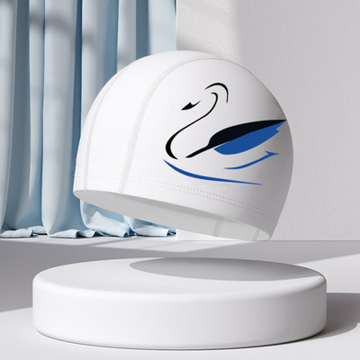 Armas laste ujumismüts Veekindel kõrge elastne kõrvakaitse Ujumismüts poistele Tüdrukutele Multifilmide ujumistarvikud