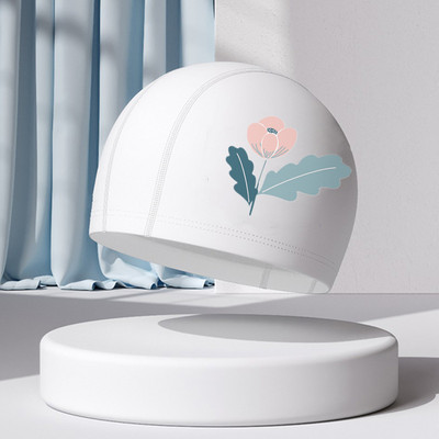 Armas laste ujumismüts Veekindel kõrge elastne kõrvakaitse Ujumismüts poistele Tüdrukutele Multifilmide ujumistarvikud