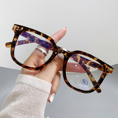 Madingi vintažiniai negabaritiniai anti mėlyni akiniai Unisex biuro akiniai darbo akiniai nuo UV spindulių apsaugantys akiniai vyrams, moterims, kompiuterio akiniai