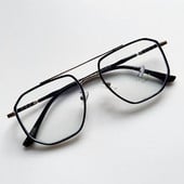 Modne naočale protiv plavog svjetla Žene Muškarci Ogromne naočale kvadratnog okvira Ultra lagane HD uredske računalne naočale Njega vida