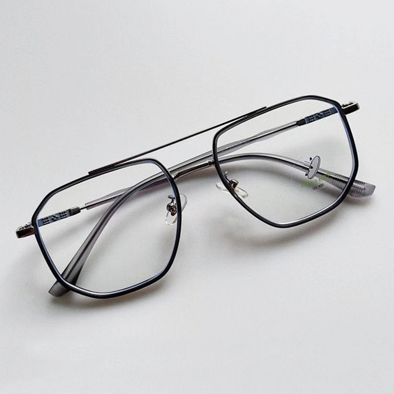 Modne naočale protiv plavog svjetla Žene Muškarci Ogromne naočale kvadratnog okvira Ultra lagane HD uredske računalne naočale Njega vida