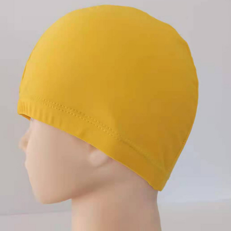 Elastinė vandeniui atspari plaukimo kepuraitė suaugusiems vyrams Moterų plaukų apsauganti plaukimo kepuraitė Elastinė didelė plaukimo kepuraitė Sportinė baseino kepurė