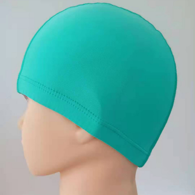 Elastinė vandeniui atspari plaukimo kepuraitė suaugusiems vyrams Moterų plaukų apsauganti plaukimo kepuraitė Elastinė didelė plaukimo kepuraitė Sportinė baseino kepurė