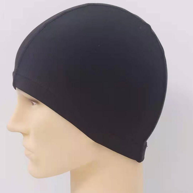 Elastinė vandeniui atspari plaukimo kepuraitė suaugusiems vyrams Moterų plaukų apsauganti plaukimo kepuraitė Elastinė didelė plaukimo kepuraitė Sportinė baseino kepurė
