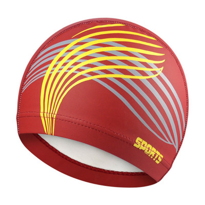 Felnőtt úszózuhany sapkák hosszú, rövid hajhoz, vízálló PU úszósapkák