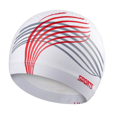 Felnőtt úszózuhany sapkák hosszú, rövid hajhoz, vízálló PU úszósapkák