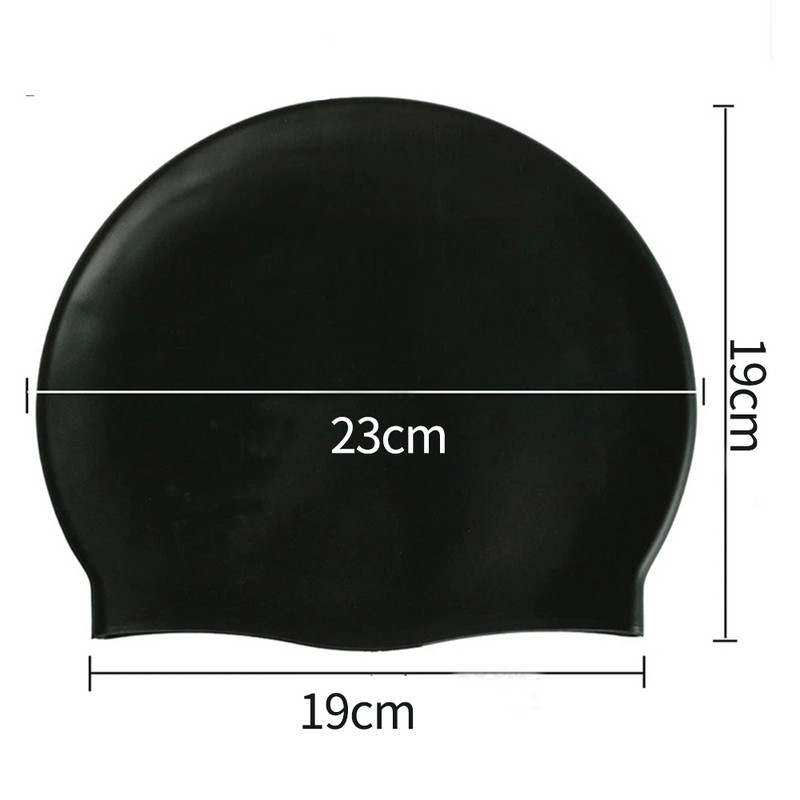 Silikoonist ujumismüts lastele veekindel värviline laps pikkade juustega spordi kõrge elastsusega laste basseinimüts naistele meestele