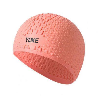 Úszómedence sapka Szakadásálló úszósapka Környezetbarát vízcsepp kialakítás Kényelmes hosszú hajvédő úszósapka