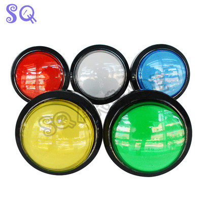 5pcs Arcade Push Button 45mm Round With Micro Switch 5 colors Copy SANWA For Multi Arcade MAME Jamma Game Machine