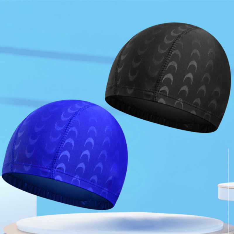 Shark Skin Swimming Cap Swimming Pool Protect Hair Ears Caps Καπέλο κολύμβησης Καπέλα μπάνιου Νάιλον Καπέλα για γυναίκες άνδρες Ενήλικες