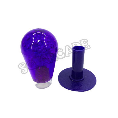 1 rinkinys arkadinio vairasvirtės dalių svirties ovalus šikšnosparnio viršus + vairasvirtės apsauginė įvorė + purpurinė dulkių tarpinė, skirta kovos žaidimo lazdai