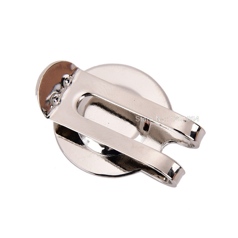 1 ΤΕΜ. Το καουμπόικο καπέλο μαρκαδόρος μπάλα του γκολφ πολύχρωμο σημάδι καπέλο με μαγνητικό καπάκι κλιπ καπέλο γκολφ δώρο γκολφ Διαφημίσεις προϊόντων από κράμα ψευδαργύρου Νέο