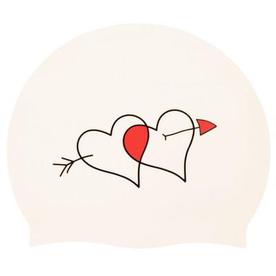 Căciulă de înot pentru copii adulți, model drăguț din silicon, cu elasticitate ridicată, pălărie de înot mare, profesională, impermeabilă, șapcă de înot părinte-copil