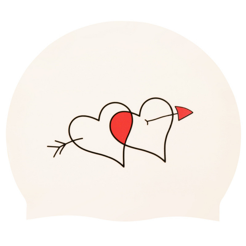 Căciulă de înot pentru copii adulți, model drăguț din silicon, cu elasticitate ridicată, pălărie de înot mare, profesională, impermeabilă, șapcă de înot părinte-copil