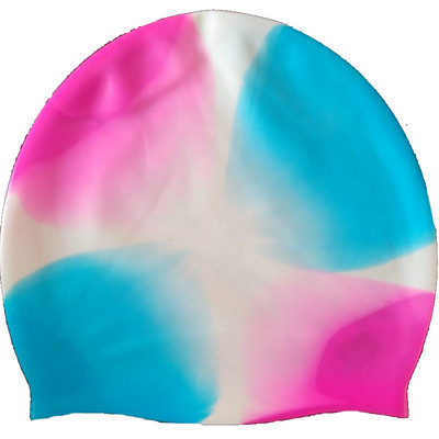 Νέο 2023 ελαστικό αδιάβροχο ύφασμα PU Protect Ears Long Hair Sports Καπέλο πισίνας Καπέλο κολύμβησης Δωρεάν μέγεθος για άνδρες και γυναίκες, ενήλικες