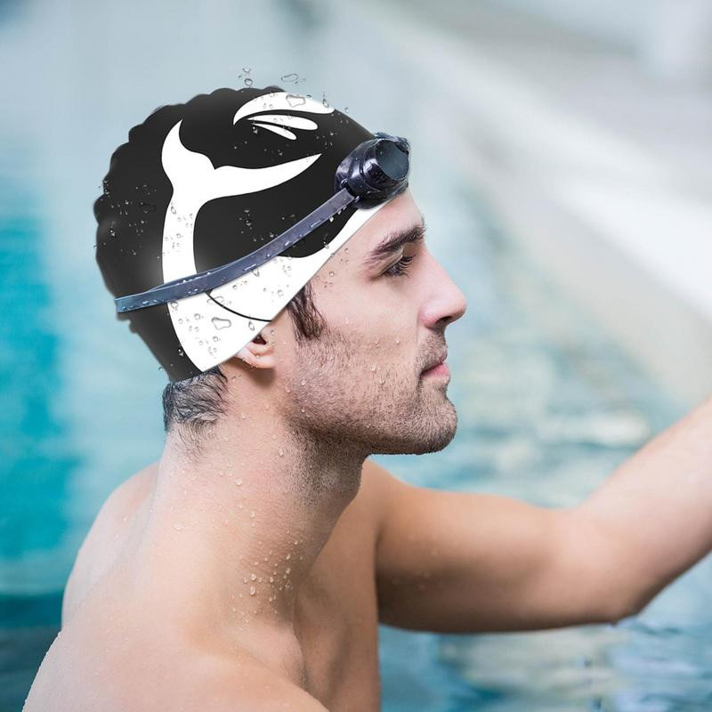 Täiskasvanutele mõeldud universaalne silikoonist vann, veniv, kerge hoiab juuksed kuivana lokkis lühikeste keskpikkade juuste jaoks