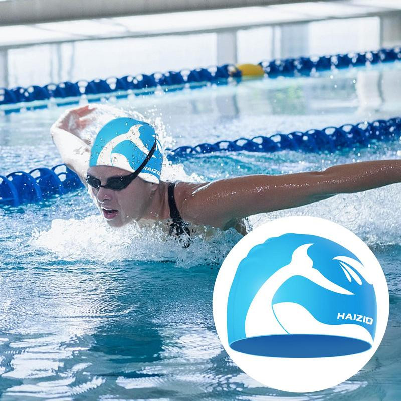 Täiskasvanutele mõeldud universaalne silikoonist vann, veniv, kerge hoiab juuksed kuivana lokkis lühikeste keskpikkade juuste jaoks