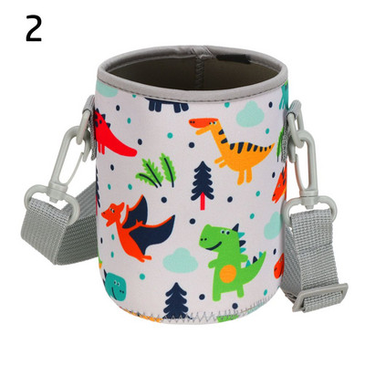 1vnt sportinio vandens butelio dangtelio dėklas, izoliuotas maišelio puodelio maišelis, nešiojamas vakuuminis stiklinis puodelio rankovės sportinis kempingo lauko aksesuaras