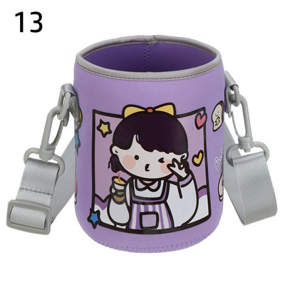 1vnt sportinio vandens butelio dangtelio dėklas, izoliuotas maišelio puodelio maišelis, nešiojamas vakuuminis stiklinis puodelio rankovės sportinis kempingo lauko aksesuaras