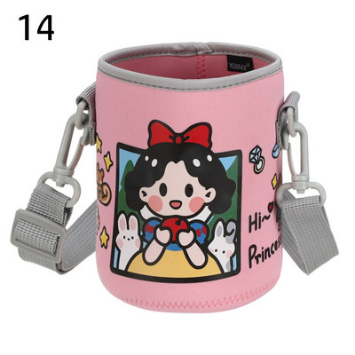 1vnt sportinio vandens butelio dangtelio dėklas, izoliuotas maišelio puodelio maišelis, nešiojamas vakuuminis stiklinis puodelio rankovės sportinis kempingo lauko aksesuaras