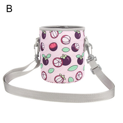 1vnt sportinio vandens butelio dangtelio dėklas, izoliuotas maišelio puodelio maišelis, nešiojamas vakuuminis stiklinis puodelio rankovės sportinis kempingo lauko aksesuaras