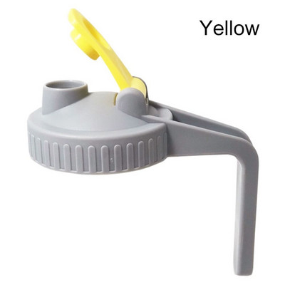 Πλαστικό εργαλείο κουζίνας για βάζο με φαρδύ στόμα, επαναχρησιμοποιούμενο καπάκι στεγανοποιητικό κάλυμμα μπουκαλιού, 70mm Καπάκι βάζου Mason με λαβή