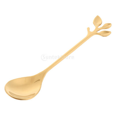 Δημιουργικό σερβίτσιο από ανοξείδωτο ατσάλι Διακοσμητικό σετ βάσης κύκνου με 6 κουταλιές για επιδόρπιο καφέ με ανάμειξη