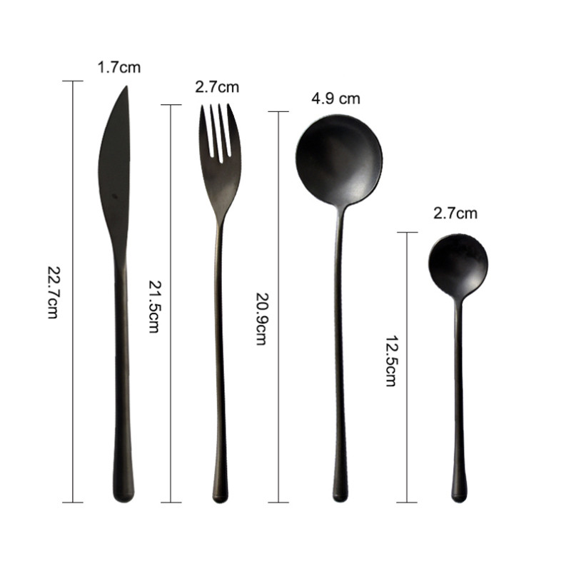 Retro matinis 304 nerūdijančio plieno indų rinkinys Stalo įrankių rinkiniai Vestuvių šakutės kepsnys peiliai Kavos šaukštelis išlenkti indai Kelionės